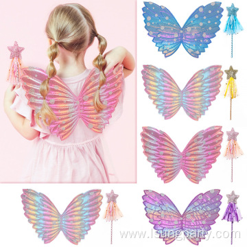 Butterfly Fairy Wings Princess Costume For Kids
